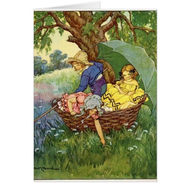 Cru - voile réglée par enfants dans un panier, (Devant)