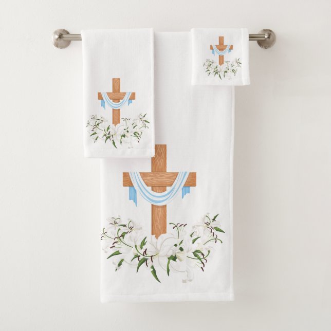 Crucifix et Lys (En situation)
