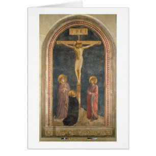 Crucifixion avec la Vierge, solides solubles. John