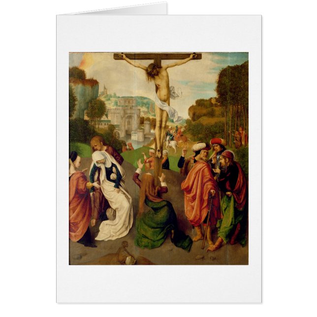 Crucifixion (huile sur le panneau) (Devant)