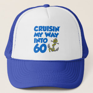 Cruisin ma manière dans le casquette de 60