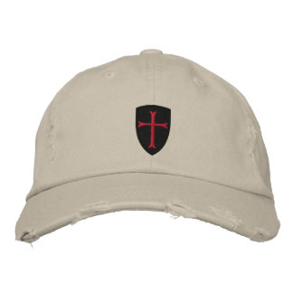 Crussader Cross Distressed Baseball Casquette