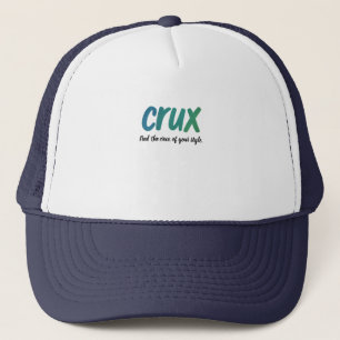 Crux - Gras minimaliste Casquette de typographie d