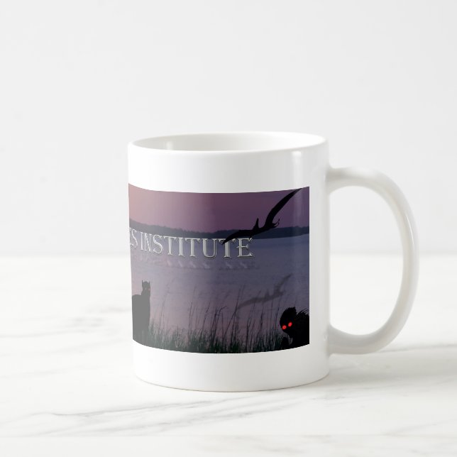 Cryptid étudie la tasse de café d'institut (Droite)
