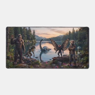 Cryptides Bigfoot, Chupa, Mothman, Dogman Loch