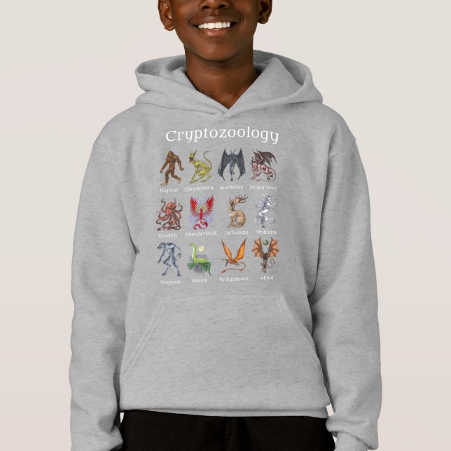 Cryptozoologie Cryptid Créatures (Devant)