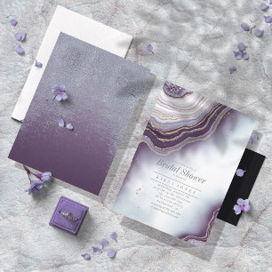 Crystal Agate Fête des mariées Amethyst ID825