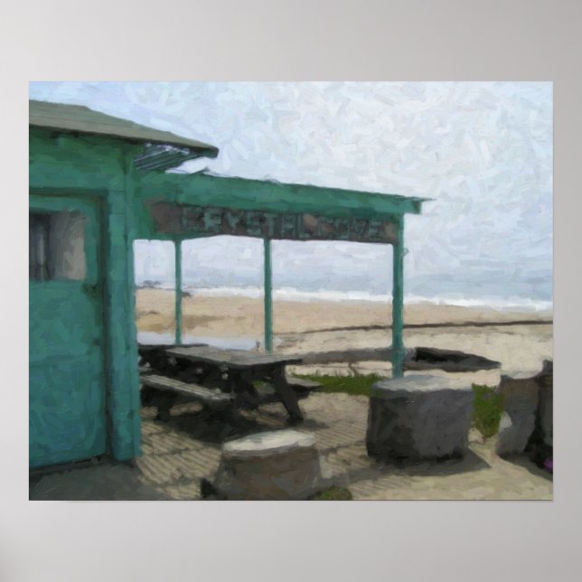 "Crystal Cove Shack" Poster (Devant)