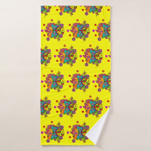 Crystal Tipps et Alistair (Serviette de bain)