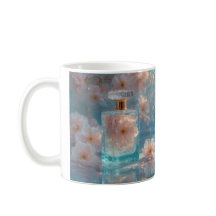 Crystal Zephyr - Elegant Pastel Aquamarine Mug