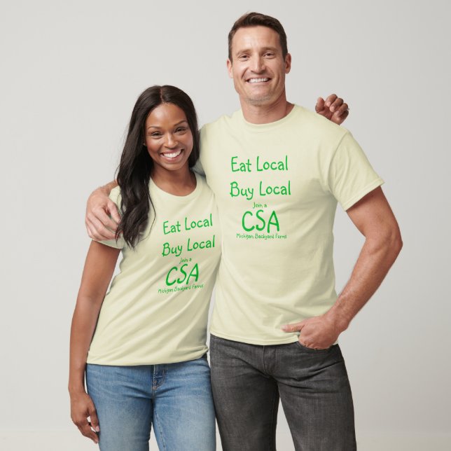 CSA T-Shirt Michigan Jardin Farms (Unisexe)