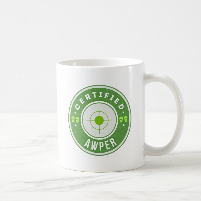 CSGO Certified Sniper Mug (Droite)
