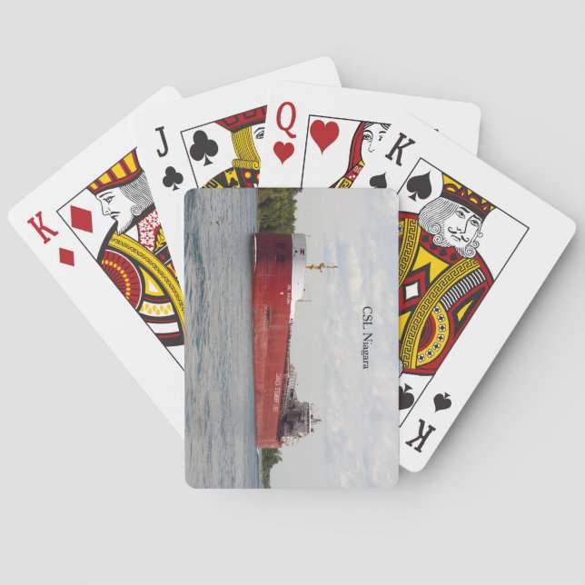 CSL Niagara cartes à jouer (dos)