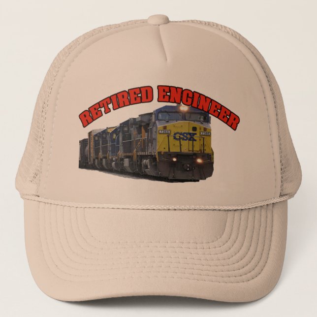 CSX a retiré le casquette d'ingénieur (Devant)