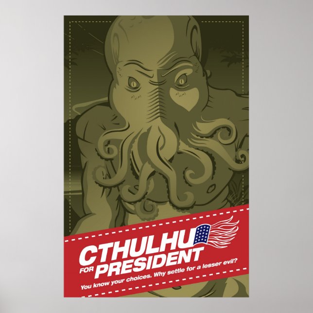 Cthulhu pour Poster du Président (Devant)