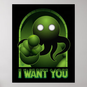 Cthulhu vous veut affiche