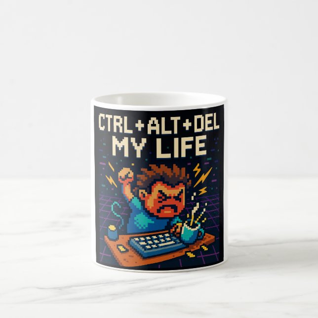 CTRL - ALT - DEL MY LIFE MUG (Centre)