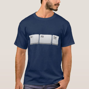 CTRL + Alt + T-shirt du Delaware
