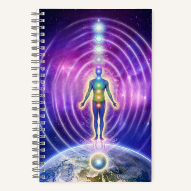 Cuaderno sistema de chakras, meditation journal (Recto)