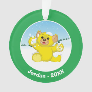 CUB pelucheux jaune