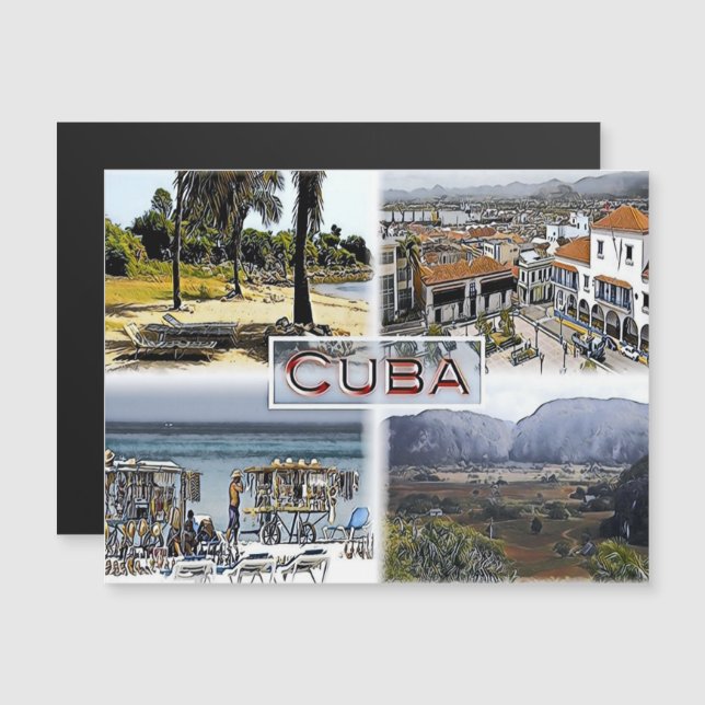 Cuba - Mosaïque - (Devant / Derrière)