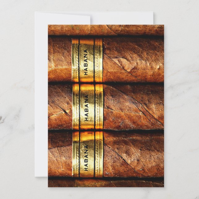 Cubain Cigars Habana Invitation (Devant)