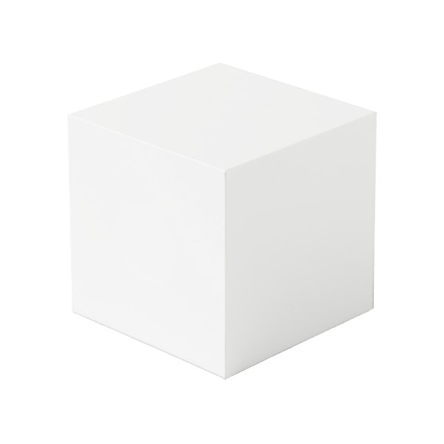Cube de photo personnalisé 4" (Angle devant)