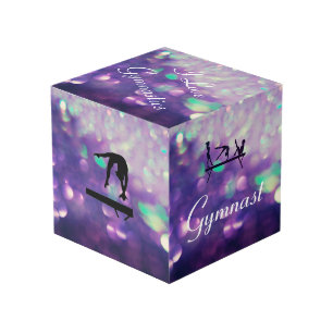 Cube Personnalisé Purple Gymnastique Filles