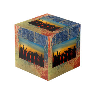 Cube Photo 3 couleurs de peinture