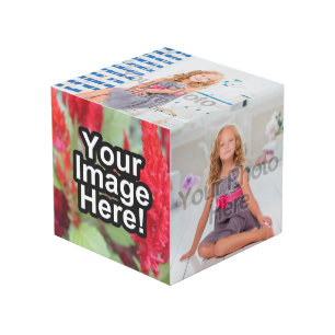 Cube Photo Accessoire de bureau photo personnalisé moderne
