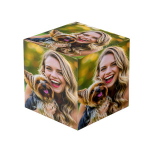 Cube Photo Ajouter une photo de Yorkshire Terrier Personnalis