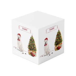 Cube Photo American Staffordshire Terrier Funny Christmas Dog