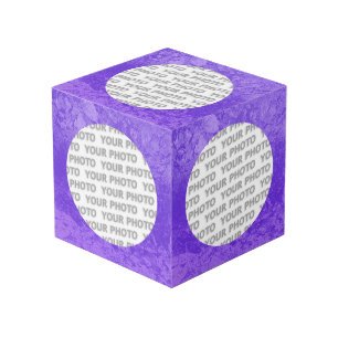Cube Photo Arrondi en Carré Frame splatz 3 + votre photo
