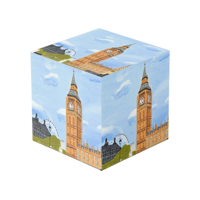 Cube Photo Big Ben Londres (Angle devant)