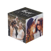 Black Love is Love Gold Confetti - Photos Mariages