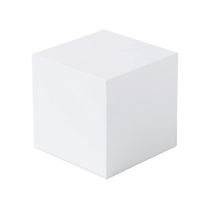 Cube Photo Blanc fantôme