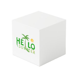 Cube Photo Bonjour été