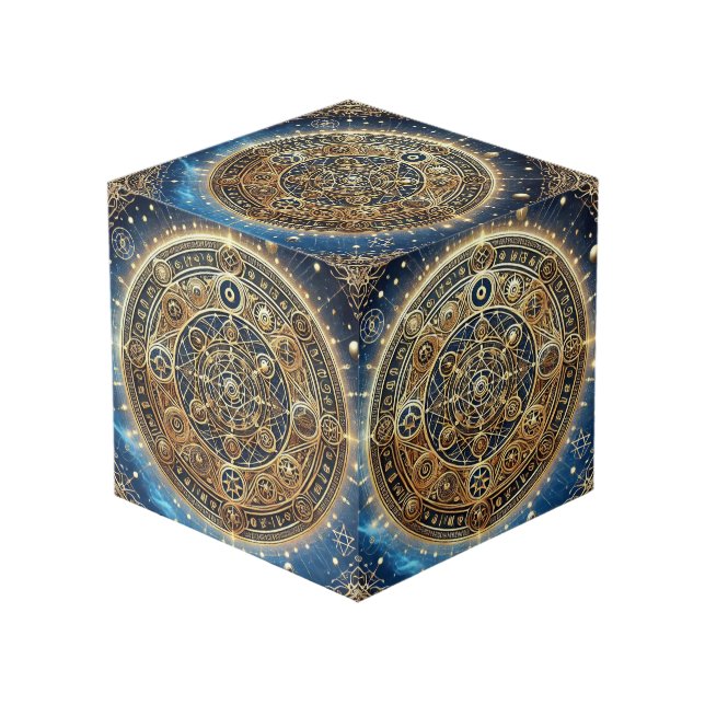 Cube Photo Bouclier de protection contre les avertissements C (Angle devant)