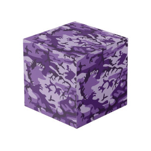 Cube Photo Camouflage violet, Armée