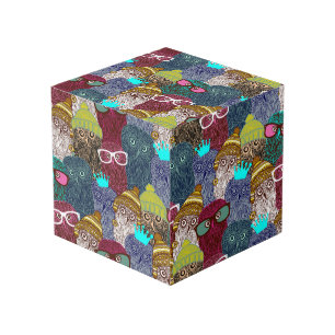 Cube Photo Chouette dans la couronne