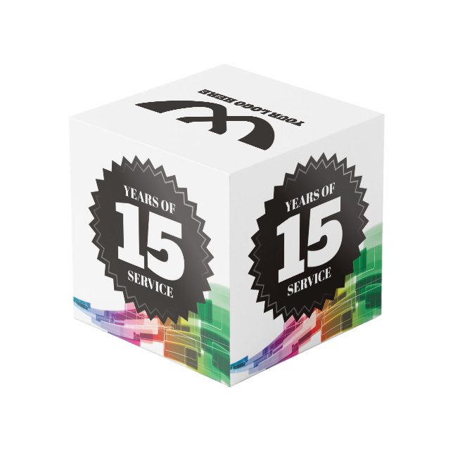 Cube Photo Cours technique 15 ans d'ancienneté des employés (Angle arrière)