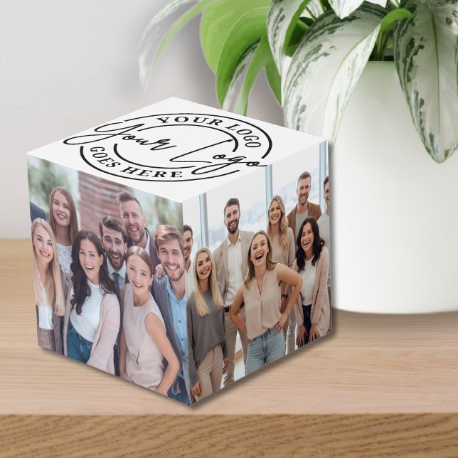 Cube Photo Créez Votre Propre Logo Photo (Create Your Own Logo Photo cube)