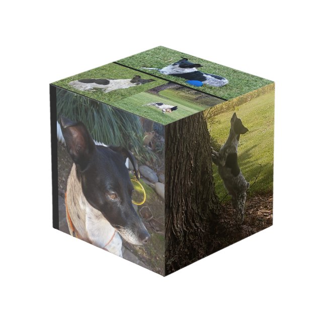 Cube photo customisé (Angle devant)