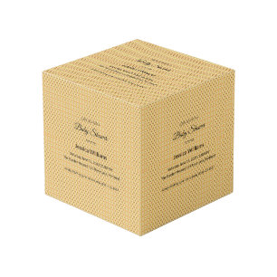 Cube Photo Cute Boho Baby shower Sexe Neutre, Personnalisable