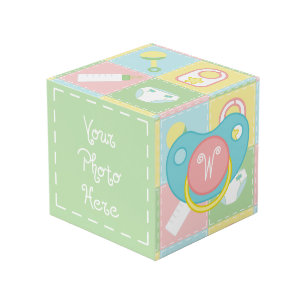 Cube photo de la surface de bébé