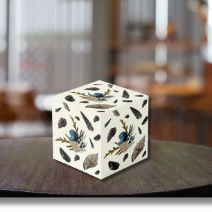 Cube Photo Décor côtier pour étagères maison salle de bain ch