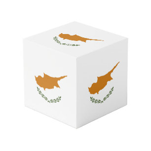 Cube Photo Drapeau de Chypre