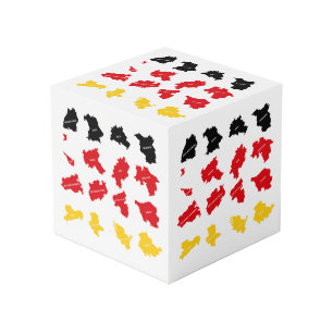 Cube Photo Drapeau des États allemands