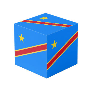 Cube Photo Drapeau du Congo
