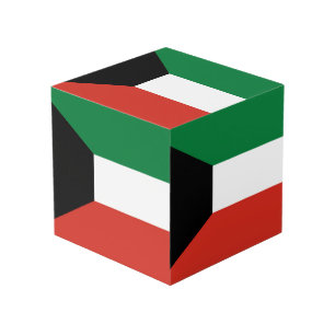 Cube Photo Drapeau du Koweït